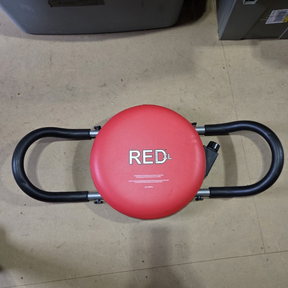 Red XL Fitness Ab & Core Abdominal Exercise Chair Adjustable SEAT ONLY